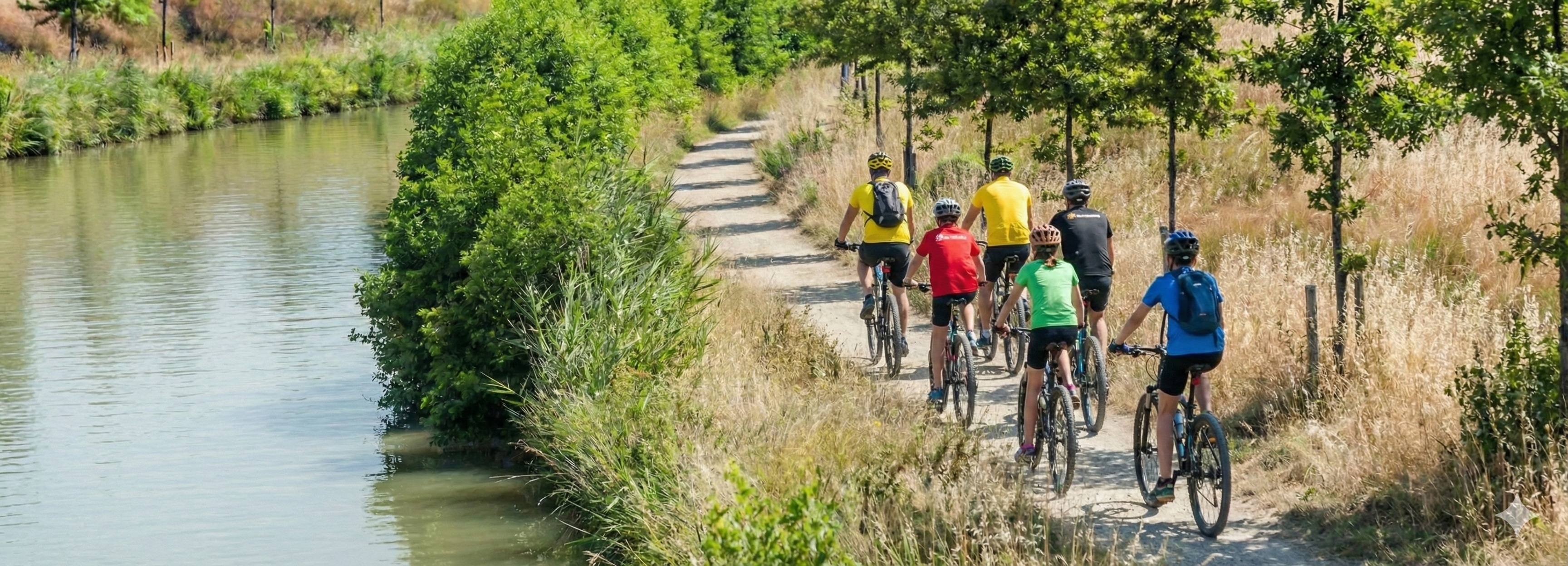 Canal trip à vélo